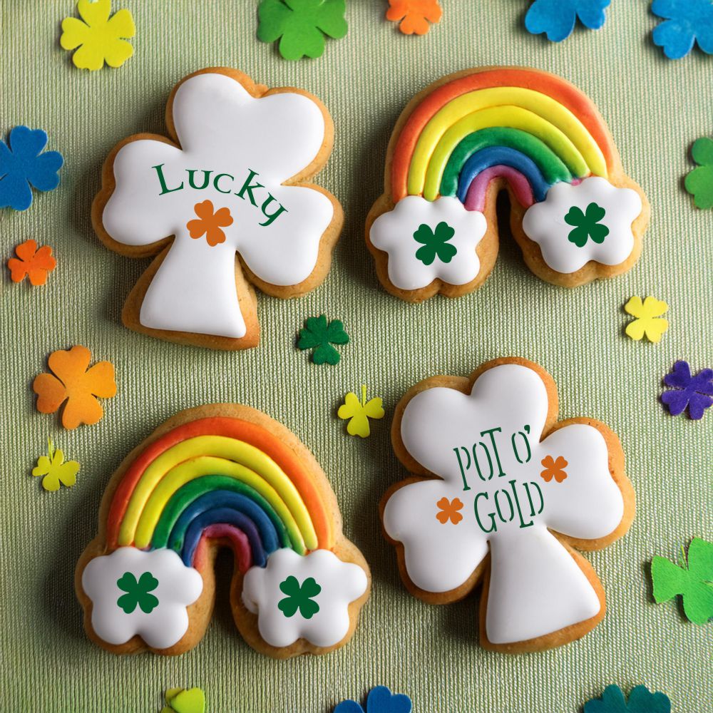 St. Patrick's Day Cookie Stencil