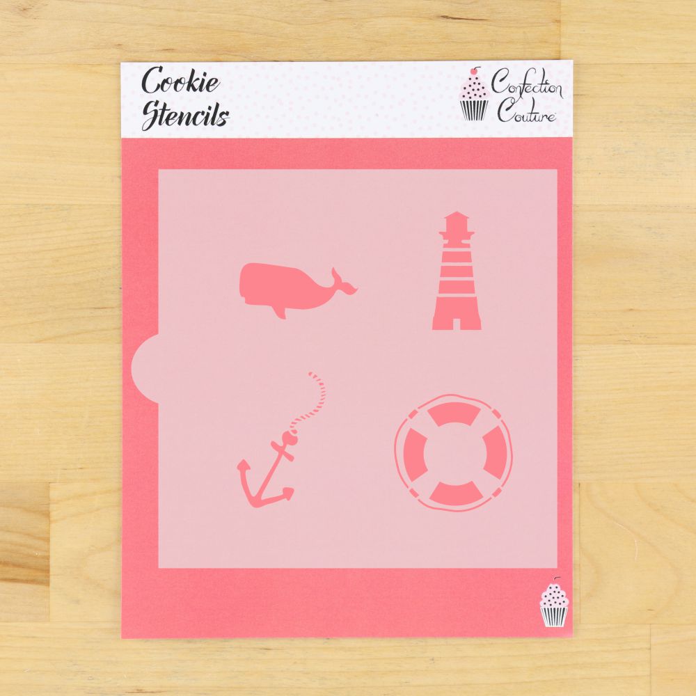 Nautical Cookie Stencil