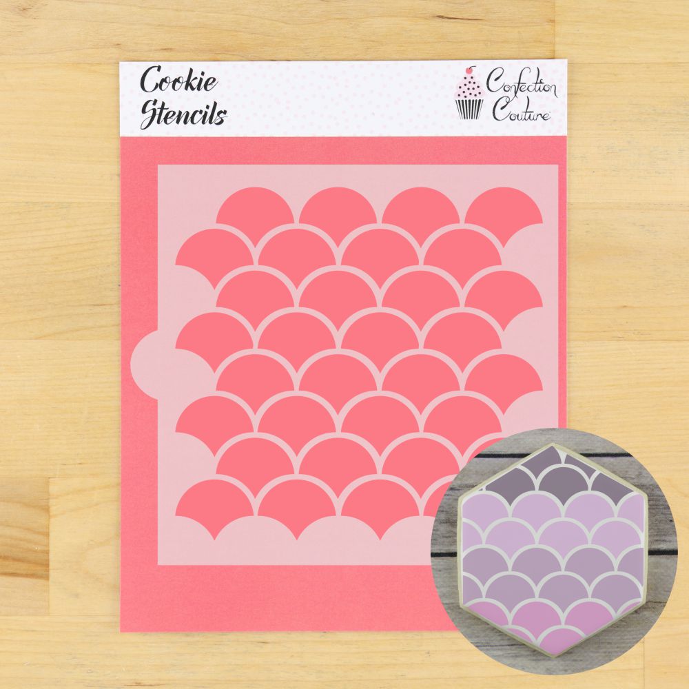 Scales Cookie Stencil