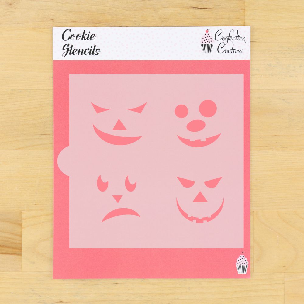 Jack O' Lantern Faces Halloween Stencils