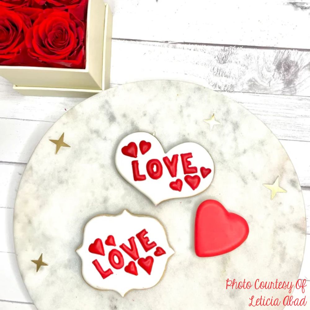 Love Paint Your Own Cookie Stencil