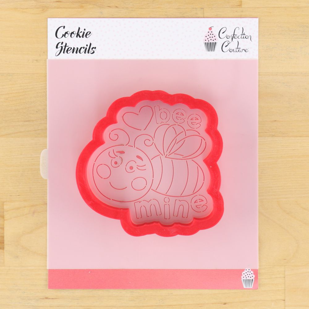 Love Bug Paint Your Own Cookie Stencil and Matching Cookie Cutter