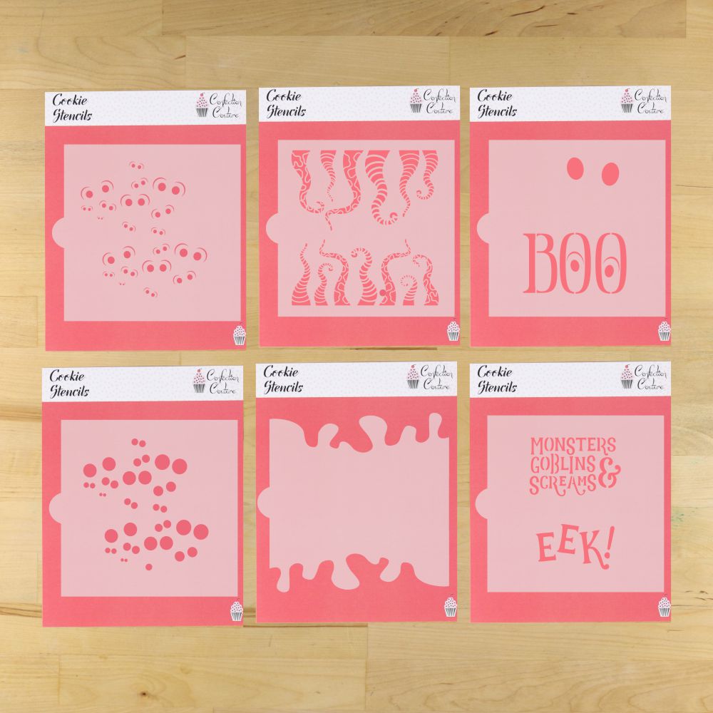 Halloween Cookie Stencil Set by Confection Couture