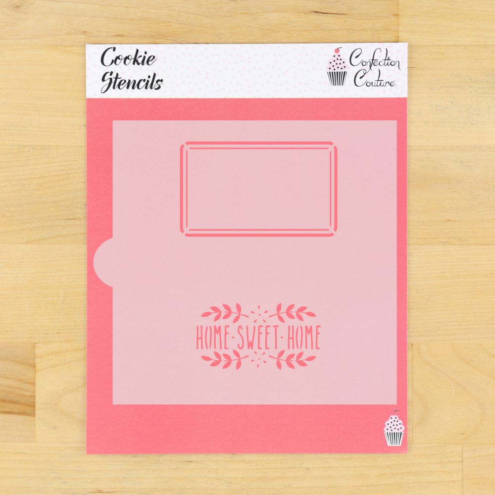 Welcome Mat Cookie Stencil