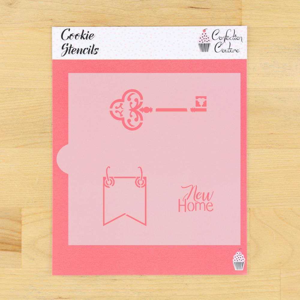 New Home Cookie Stencil
