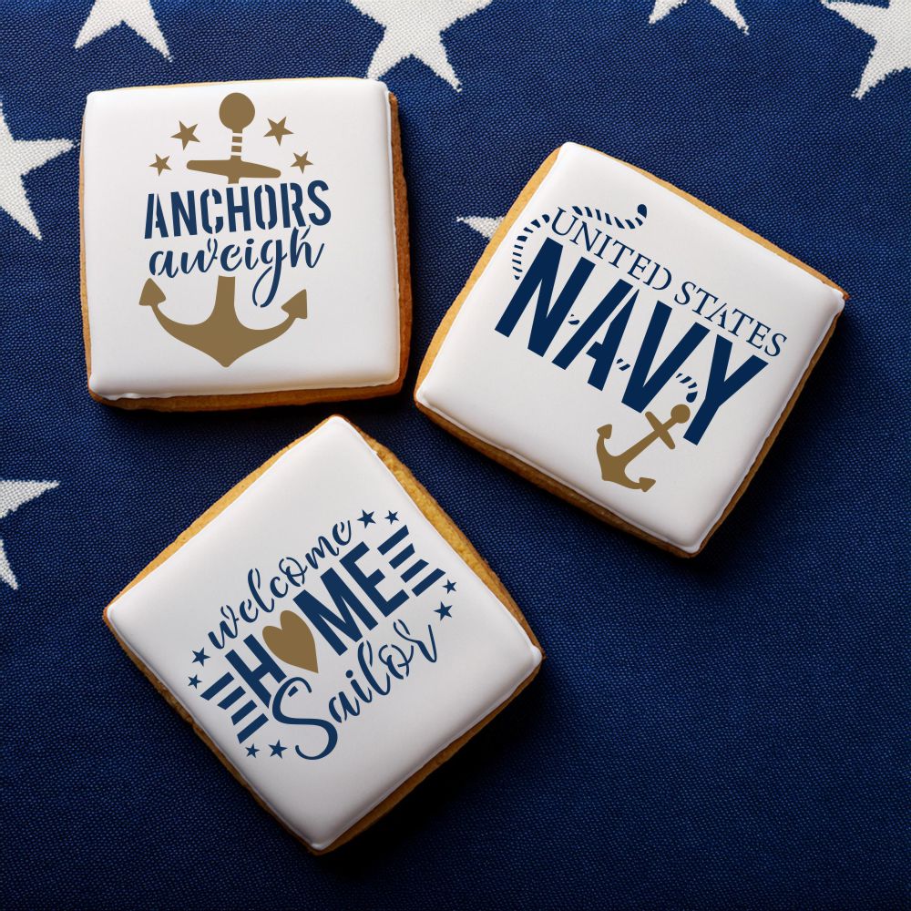 thumbnail image 2 of Anchor Cookie Sandwich Chocolate Candy Mold – Nautical Theme, Clear Plastic, USA Made – Candy Molds N More 1664 2 of 4