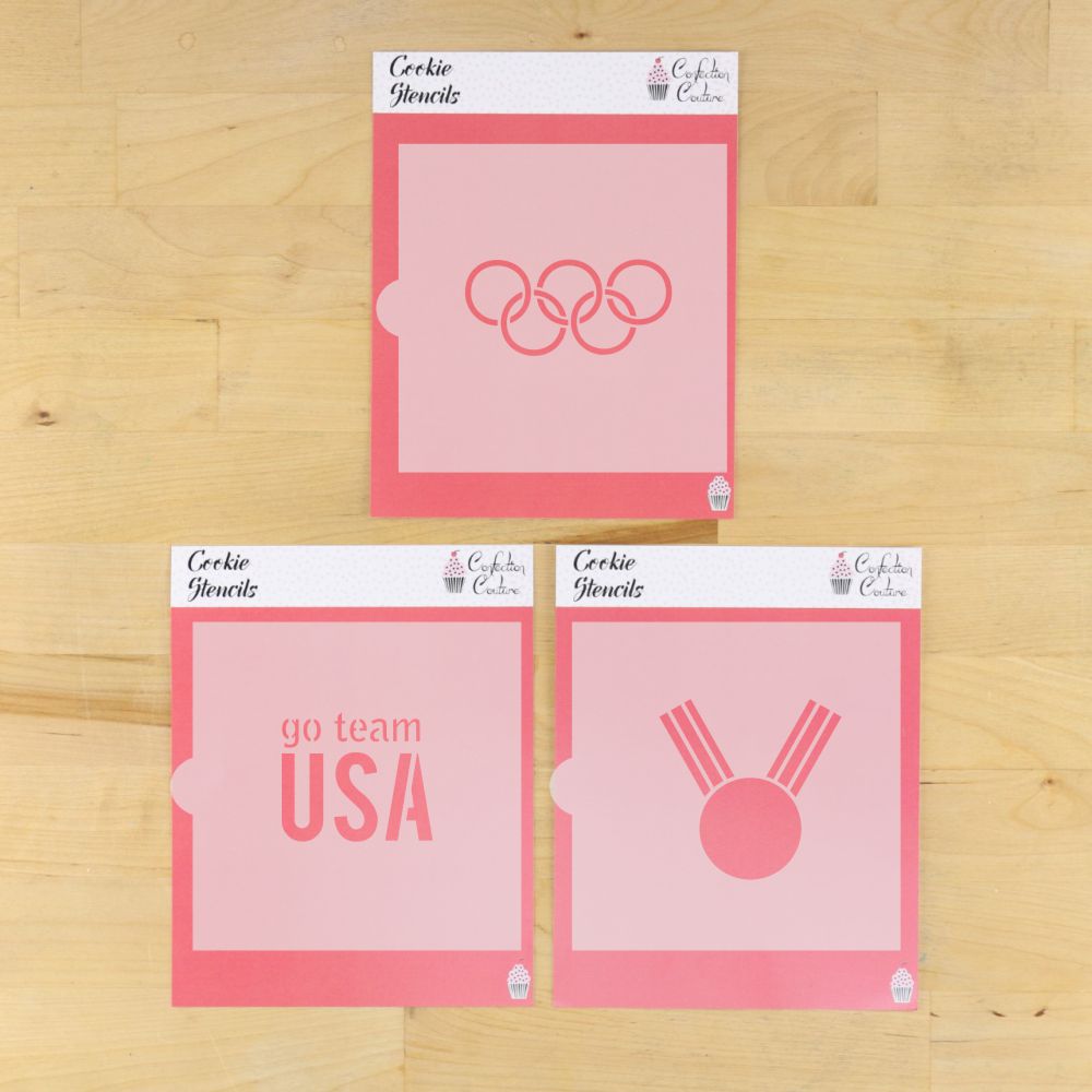 Team USA Olympic Cookie Stencils