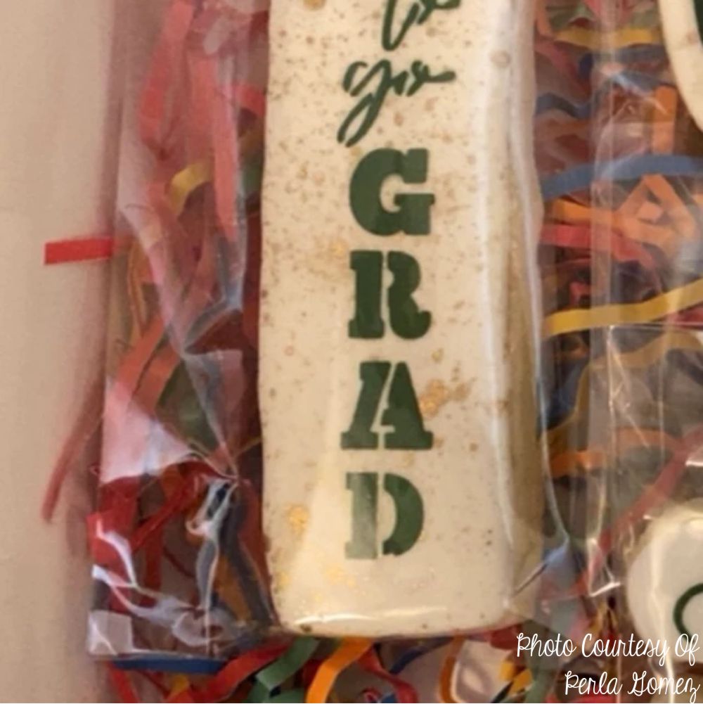 Graduation Cookie Stick Stencil