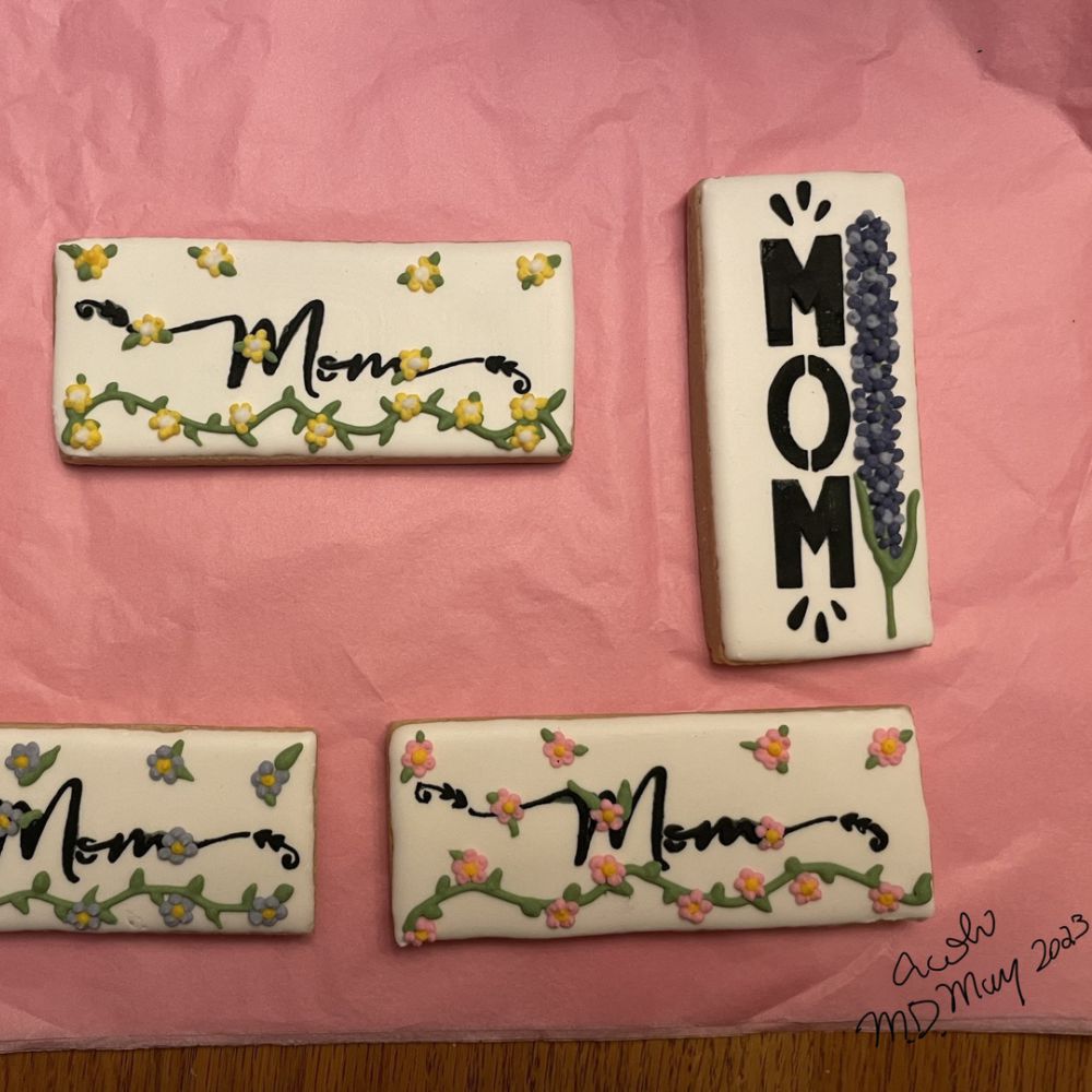 Cookie Sticks decorated by Alita Whaley