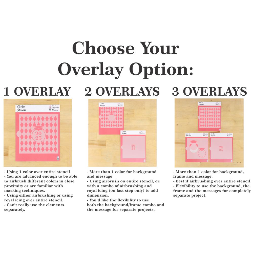 How to Order the Custom Graduation Cookie Stencils