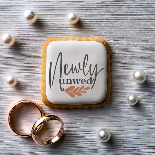 Newly Unwed Cookie for Divorce Cookies