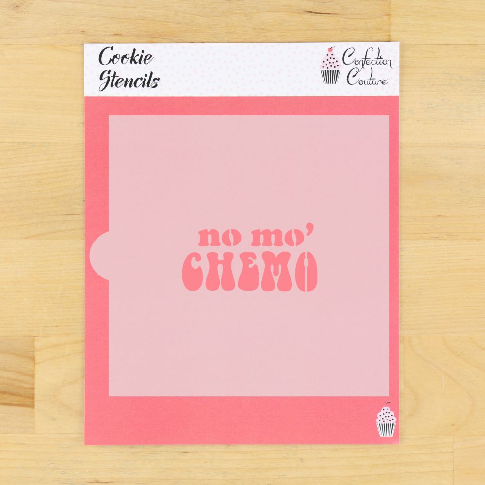 No Mo Chemo Cookie Stencil