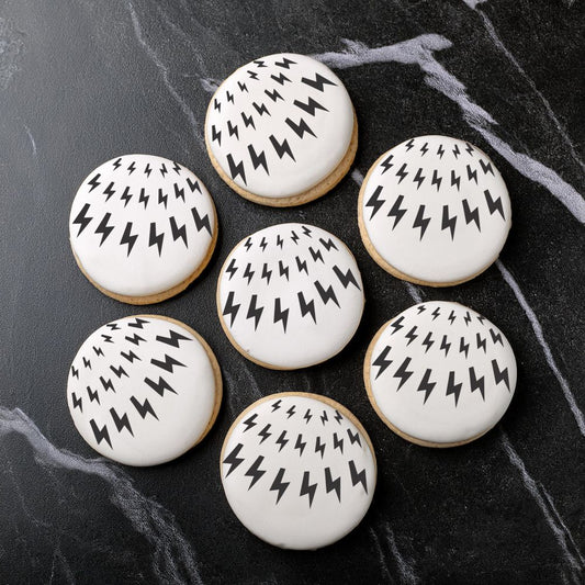 Schitts Creek Lightning Sweater Cookies