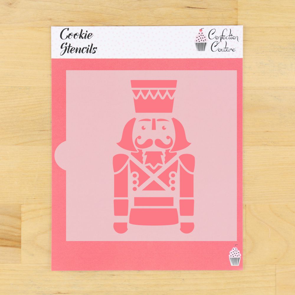 Nutcracker Stencil for Christmas Cookies