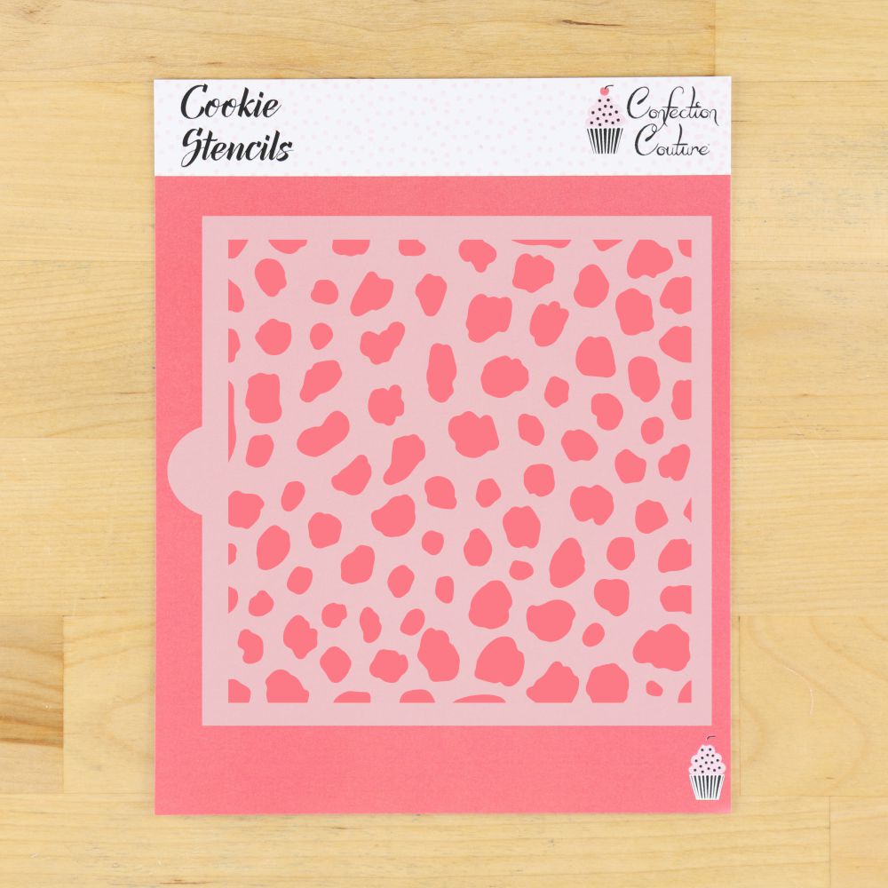 Dalmatian Spot Cookie Stencil