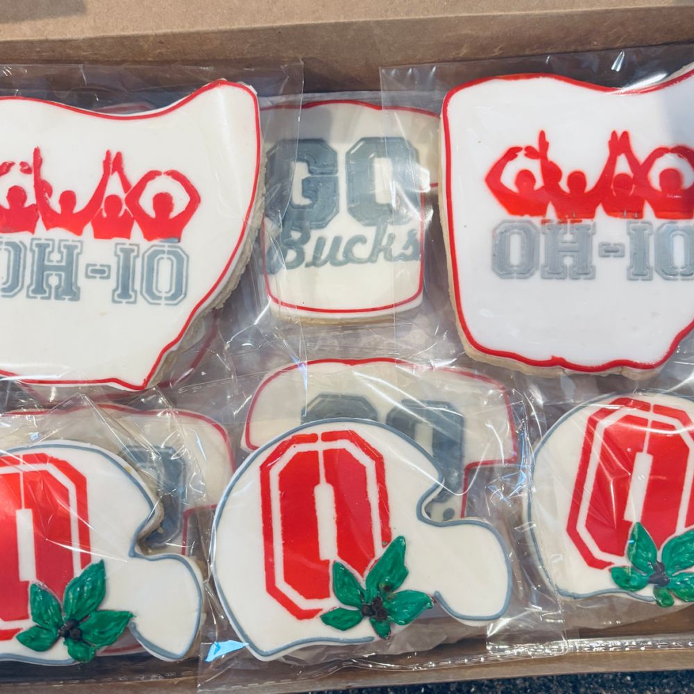 Buckeyes Cookie Stencil Set