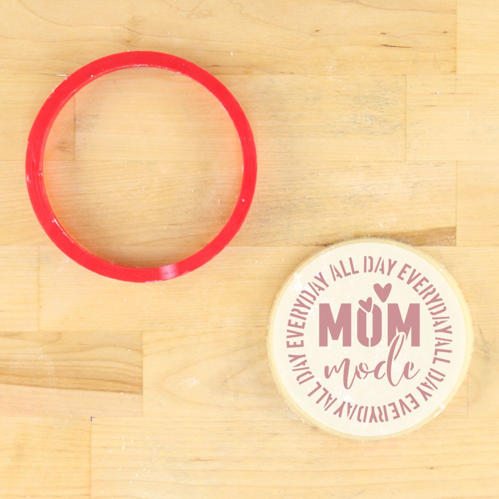 Mom Mode Cookie Stencil