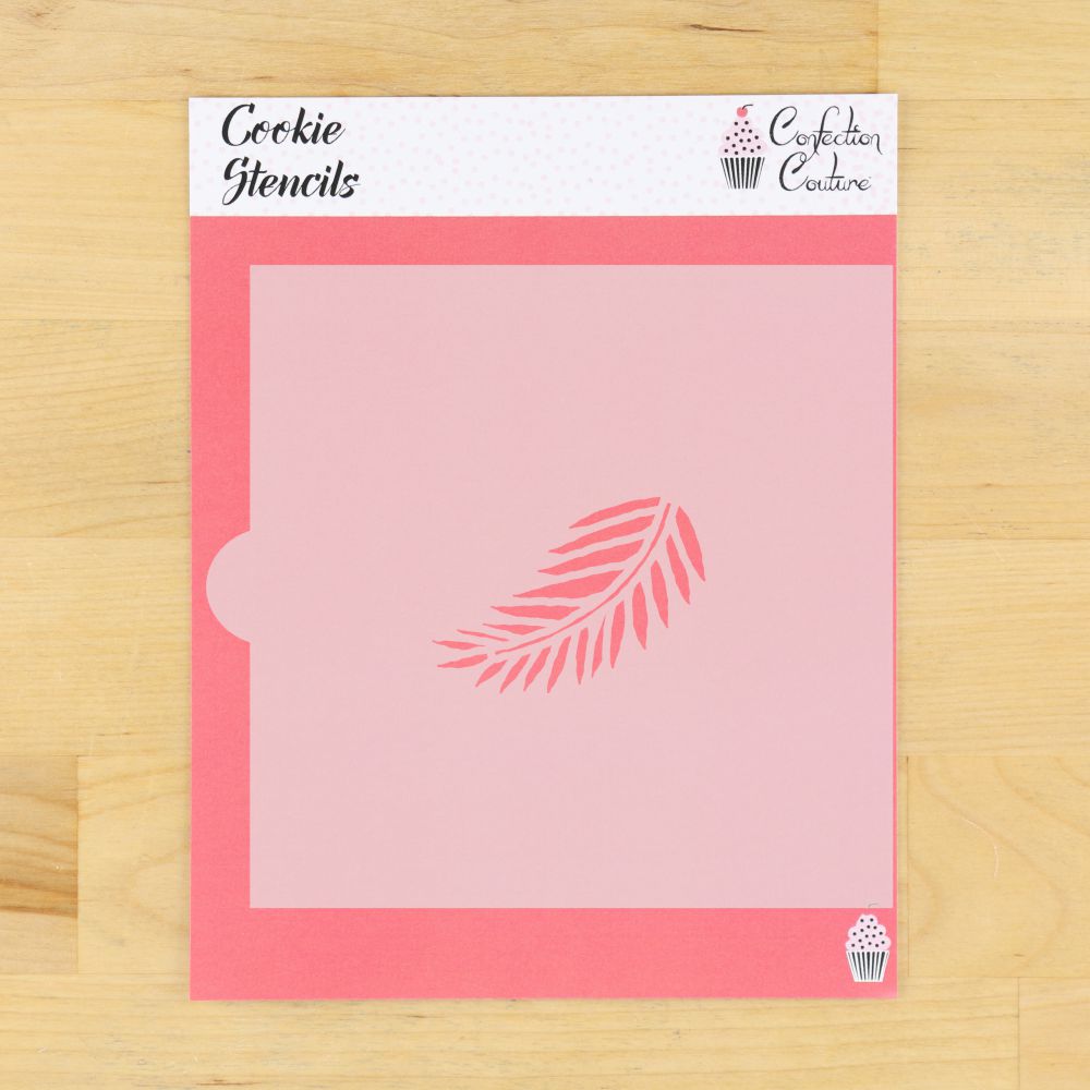 Palm Frond Cookie Stencil