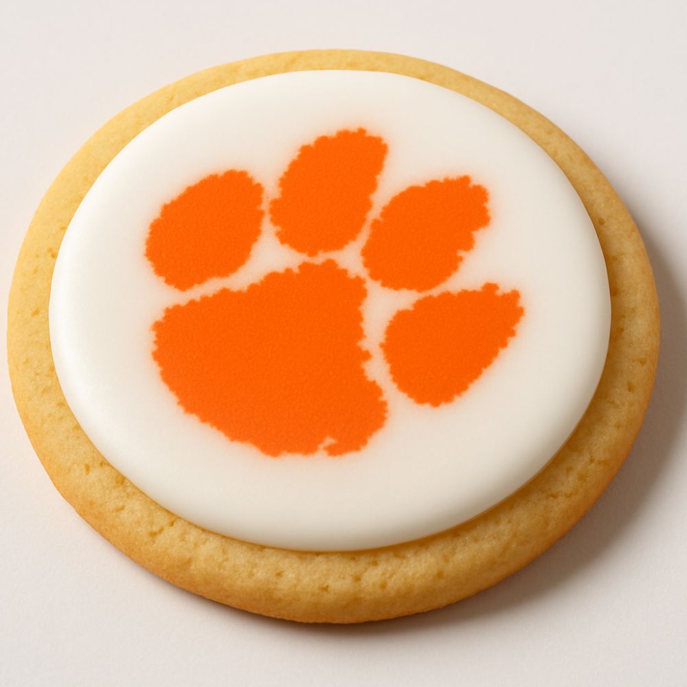 Tiger Paw Mascot Cookie Stencil