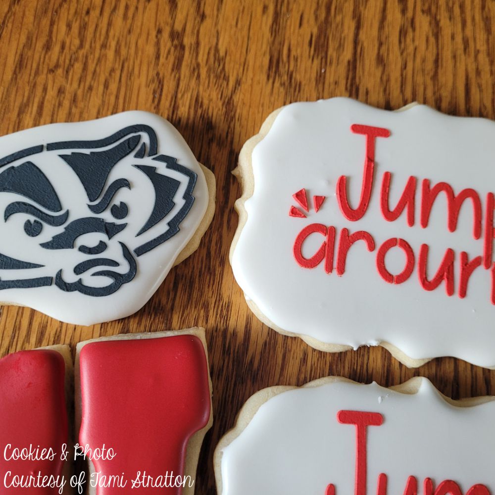 Jump Around Cookie Stencil Set