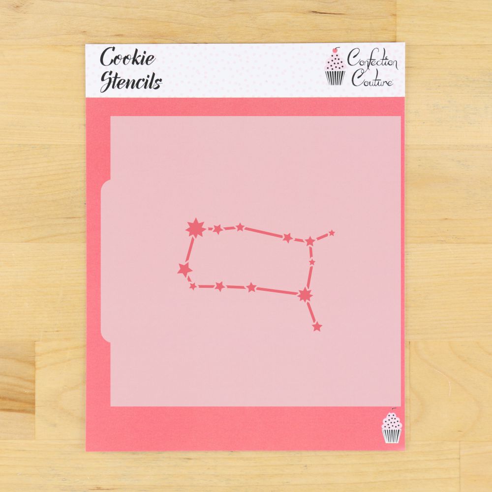 Gemini Constellation Zodiac Cookie Stencil in its Packaging
