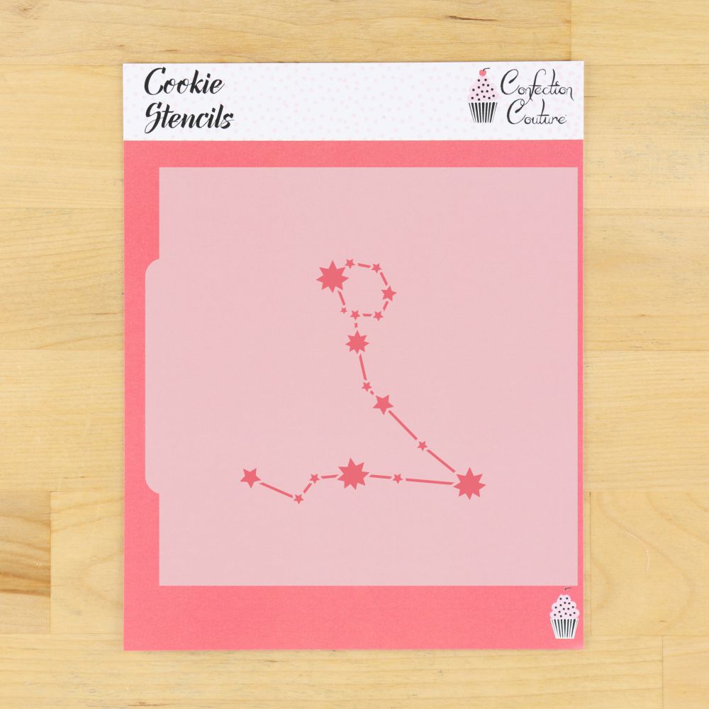 Pisces Constellation Zodiac Cookie Stencil in it's Packaging
