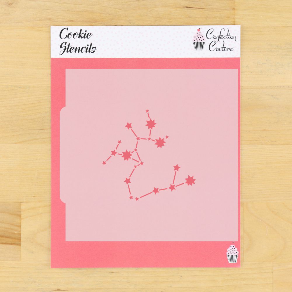 Sagittarius Constellation Zodiac Cookie Stencil in its Packaging