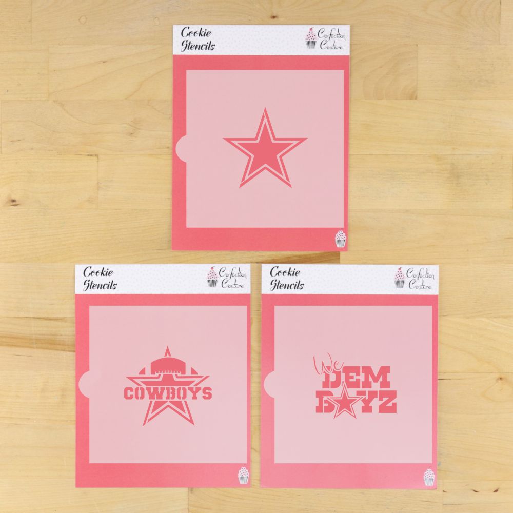 Dem Boyz Cookie Stencil Set