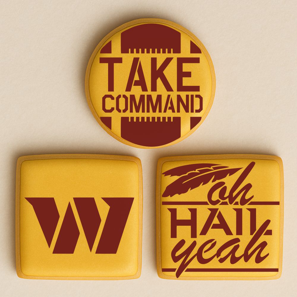 Hail Yeah Cookie Stencil Set