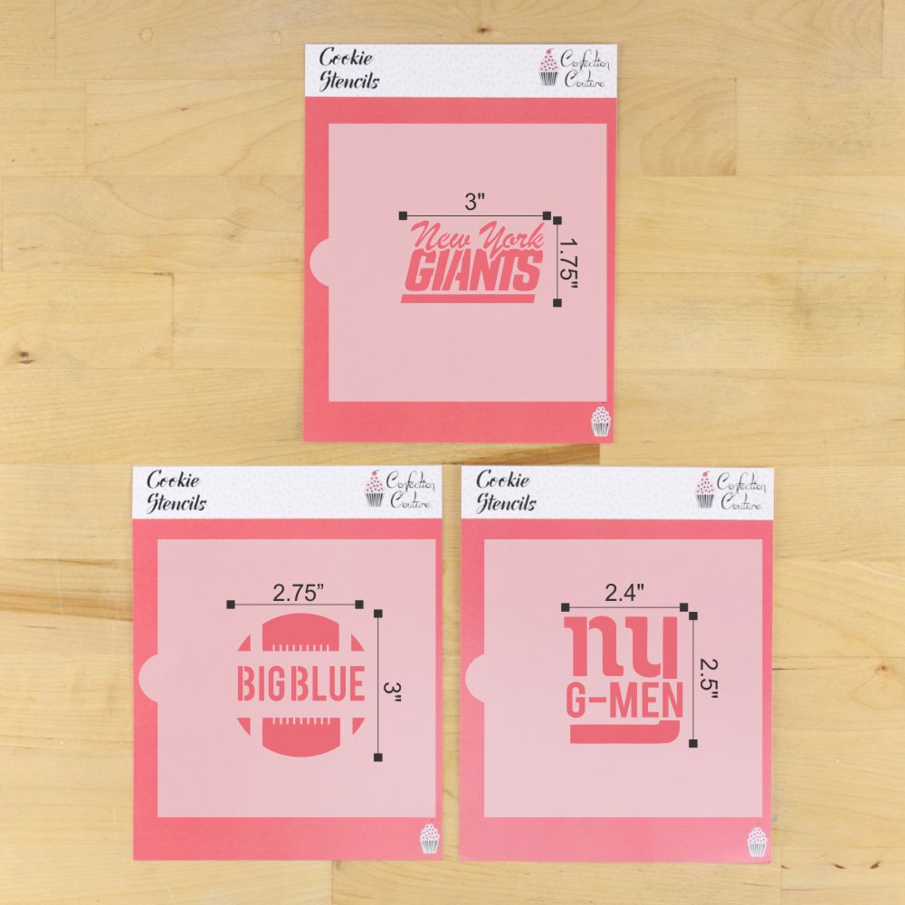 G-Men Cookie Stencil Set