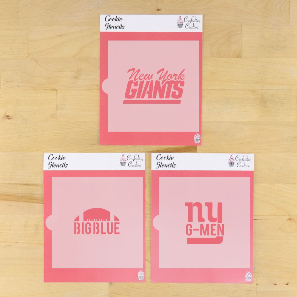 G-Men Cookie Stencil Set