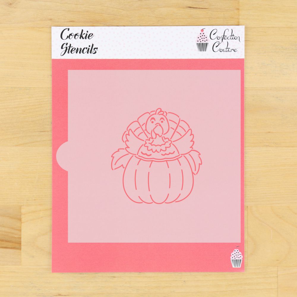 Turkey in Pumpkin PYO Cookie Stencil in its packaging.