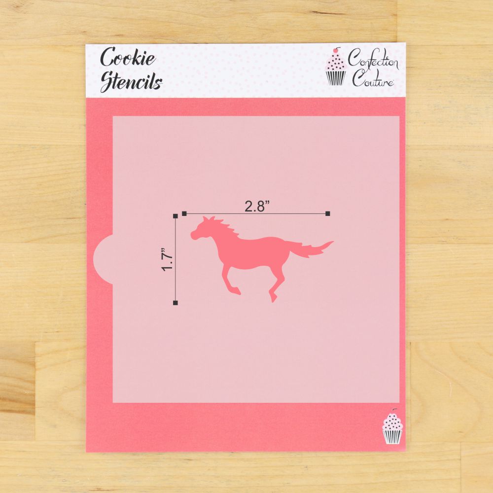 Horse Cookie Stencil