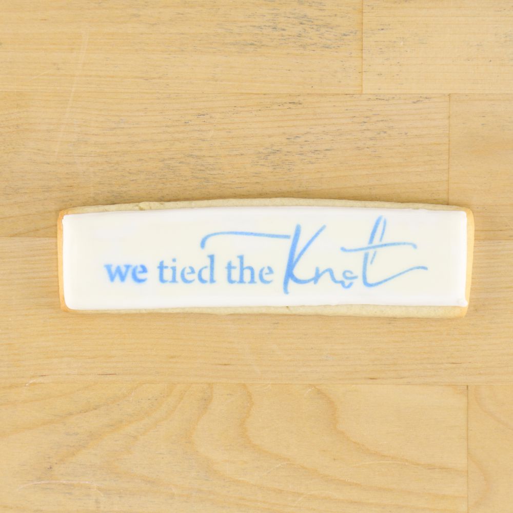 Wedding Cookie Stick Stencil