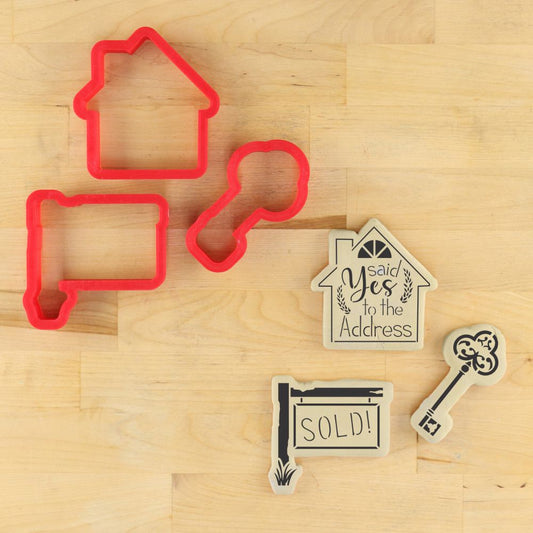 Yes to the Address Housewarming Cookie Cutters