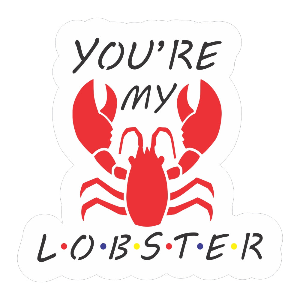 You're My Lobster Cookie Stencil