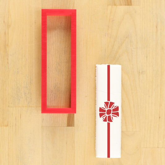christmas ribbon cookie stick