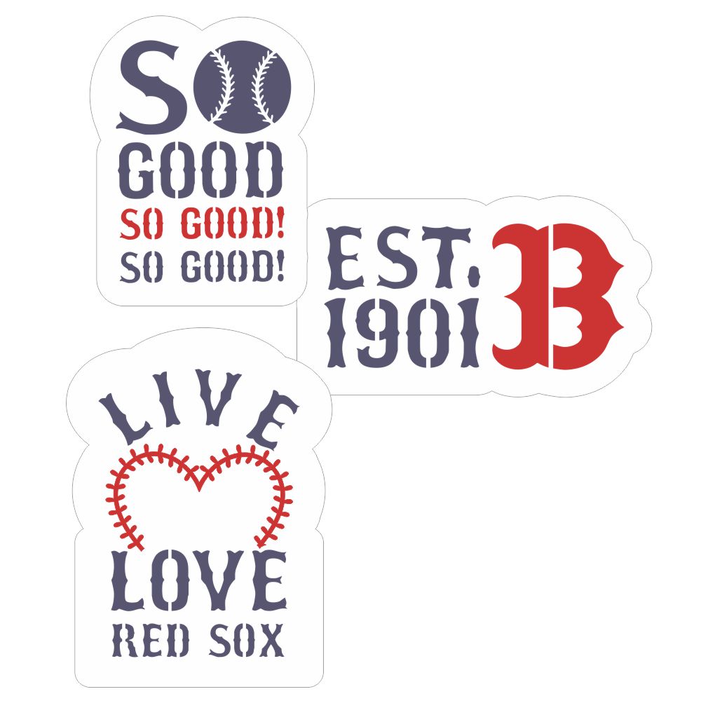 Boston is So Good Cookie Stencil Set