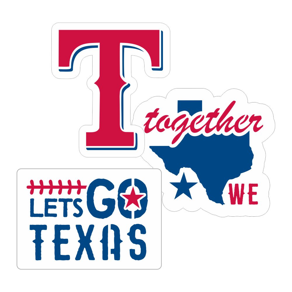 Let’s Go Texas Baseball Cookie Stencil Set