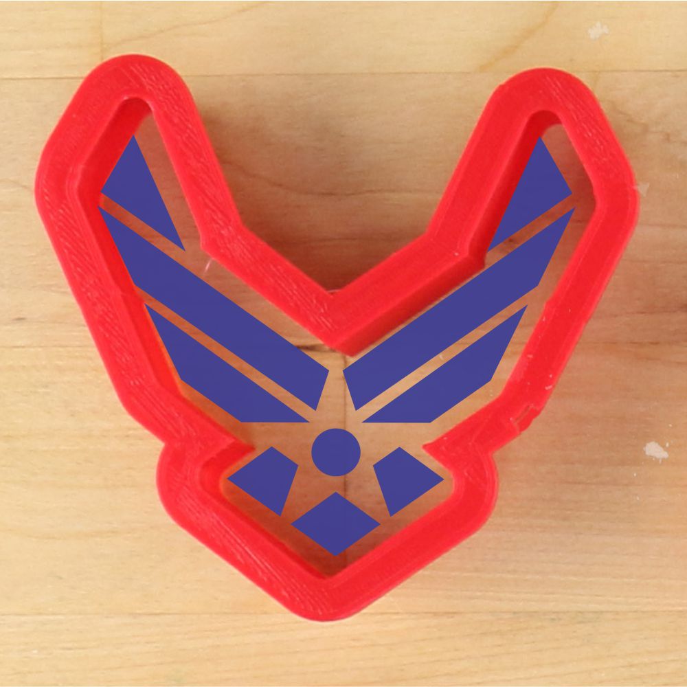 View details for Air Force Wings Cookie Stencil Air Force Wings Cookie Stencil with Matching Cookie Cutter