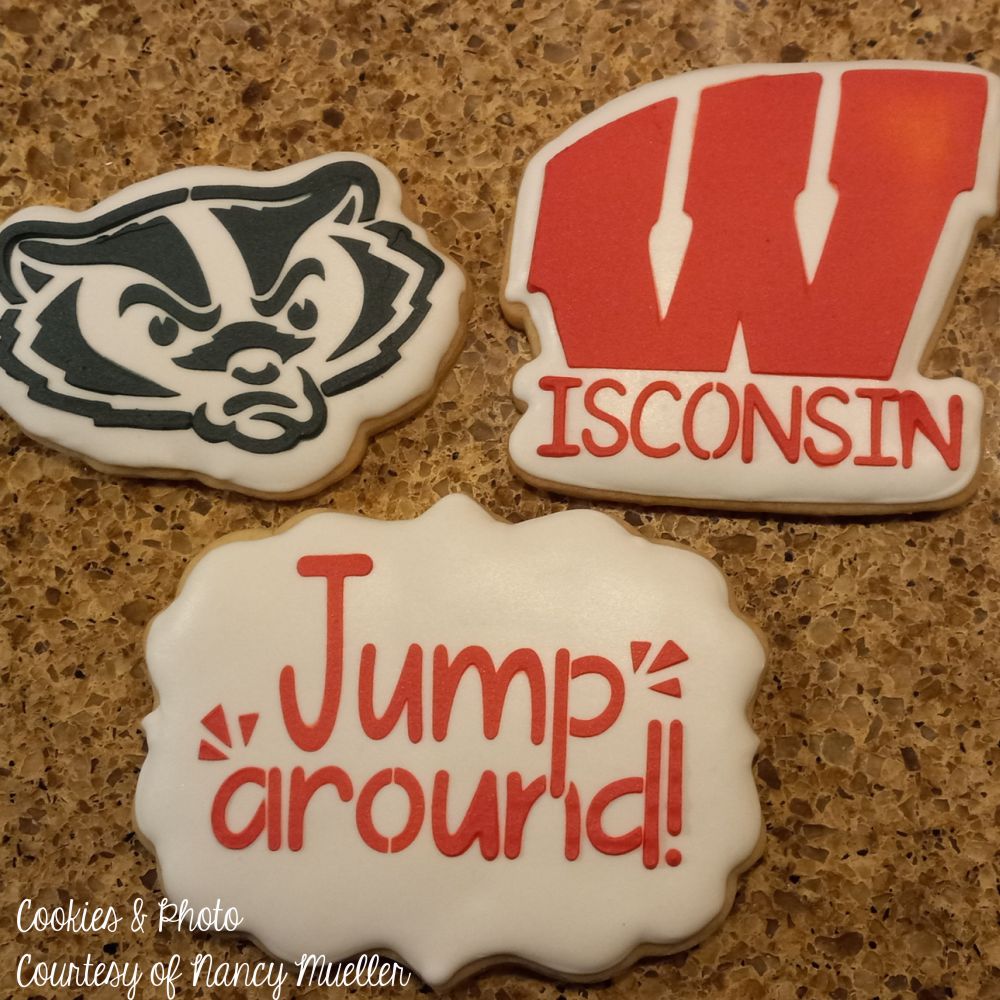 Jump Around Cookie Stencil Set