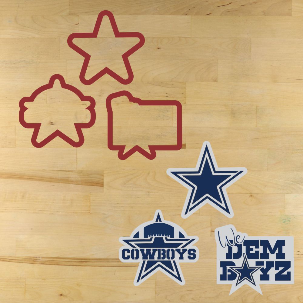 Dem Boyz Cookie Stencil Set