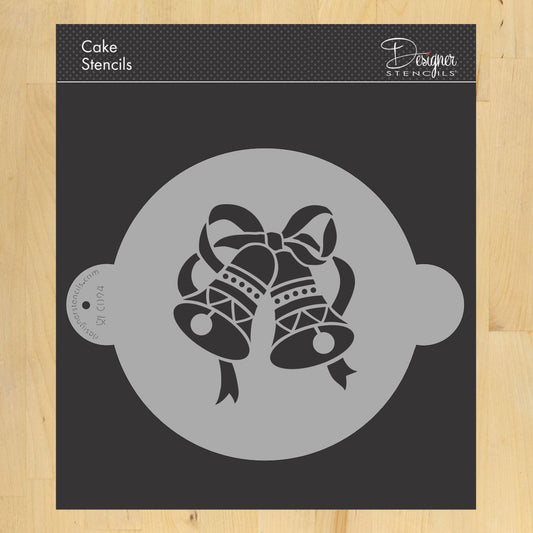 Ringing Bells Cake Stencil Top by Designer Stencils