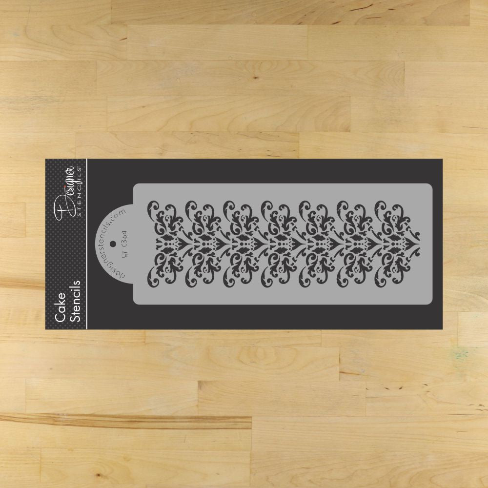 Lace Cake Stencil Set by Designer Stencils Design 3