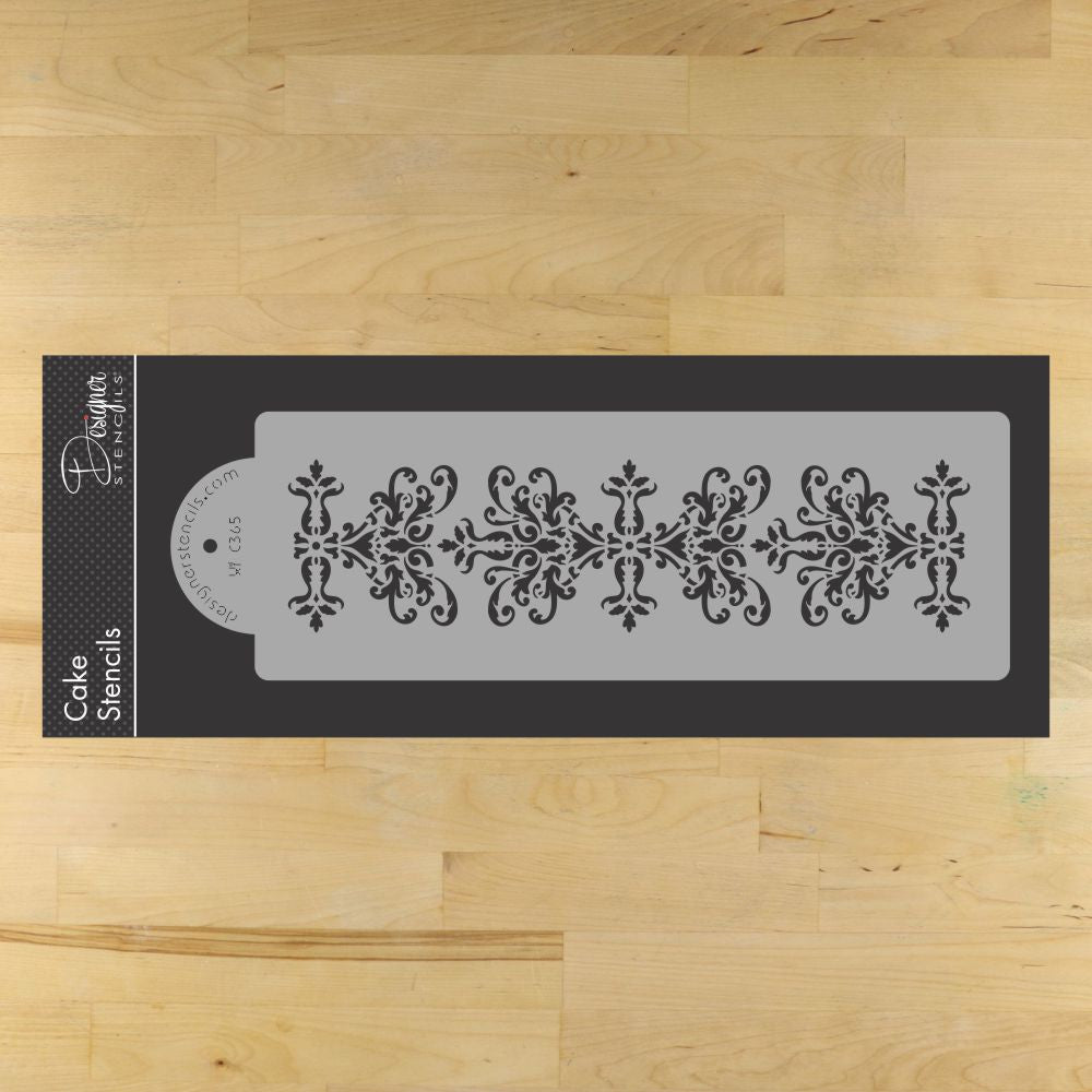 Lace Cake Stencil Set by Designer Stencils Design 4