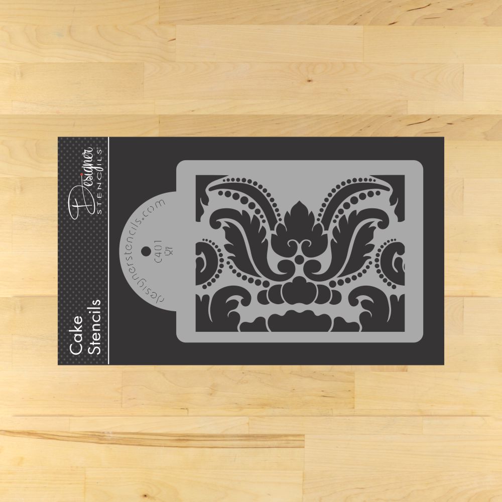 Martha Stewart's Damask Cake Stencil Set by Designer Stencils