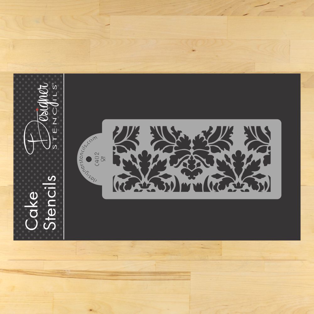 Martha Stewart's Damask Cake Stencil Set by Designer Stencils