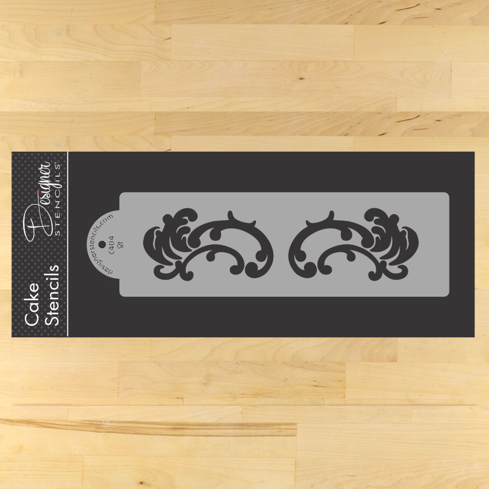 Martha Stewart's Damask Cake Stencil Set by Designer Stencils