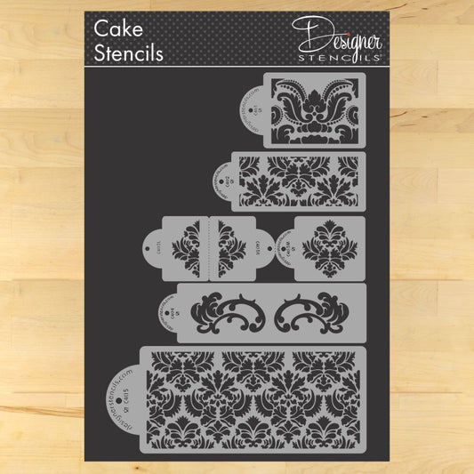 Martha Stewart's Damask Cake Stencil Set by Designer Stencils