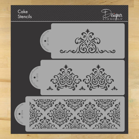 Elaine's Cake Stencil Set by Designer Stencils